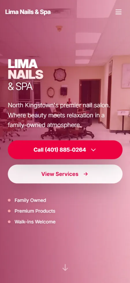 Lima Nails & Spa - Project Preview