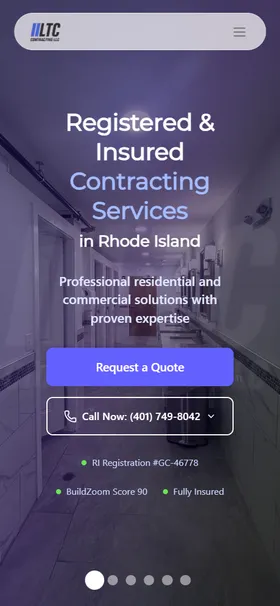 LTC Contracting LLC mobile website