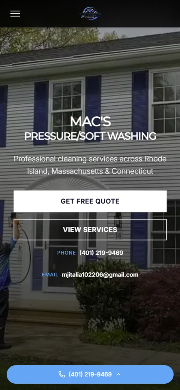 Mac's Pressure/Soft Washing