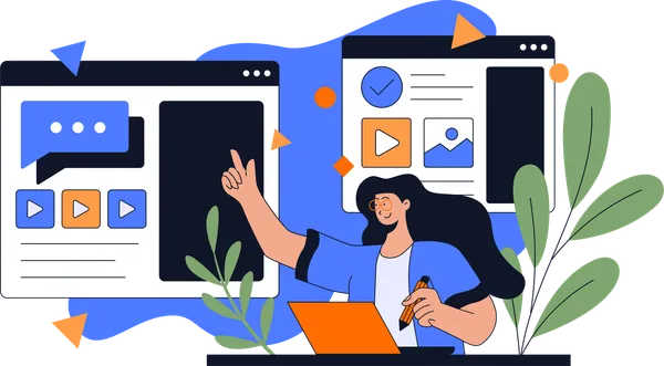 How it works process illustration